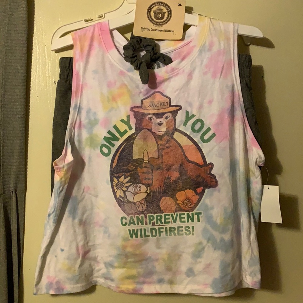 Smokey the Bear PJ set **NWT**
